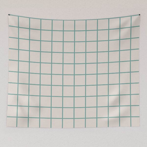 Artikelvorschau, Grid Pattern 170 Green and Beige entworfen und verkauft von tonymagnerart.