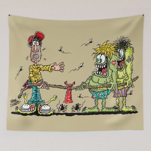 Item preview, Tug A War with Monster Friends! designed and sold by bobtheartman.