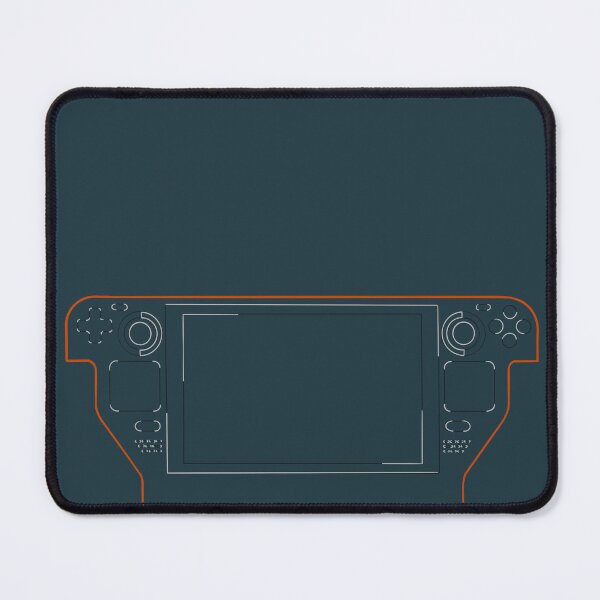 Item preview, Steam Deck Illustration - Orange  designed and sold by BeardedJoystick.