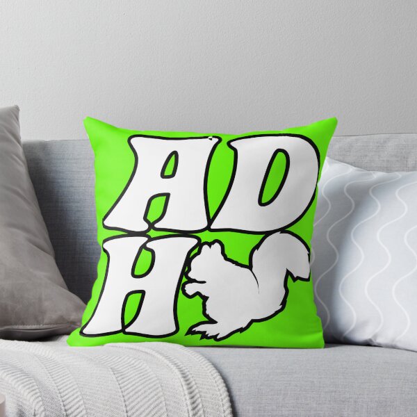 Item preview, ADHD Squirrel - Attention Deficit Hyper Activity Disorder Squirrel - dark Back Ground designed and sold by Mishcana.
