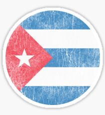 Pegatina Cuba - Bandera