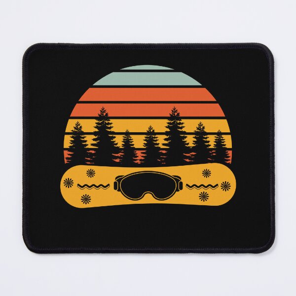 Item preview, Vintage Pine Snowboard, Retro snowboarder gift ideas designed and sold by Sasikharn.