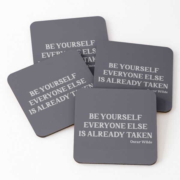 Item preview, Oscar Wilde Quote, silver designed and sold by perezzzoso.