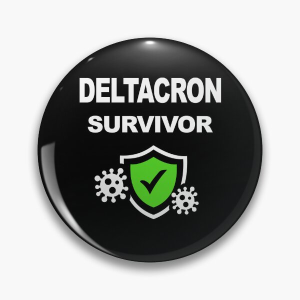 Item preview, Deltacron Survivor, Virus Immunity, Immune System, Delta Omicron Immunity, Survived Omicron Virus Variant 2021, Vaccination Complete, Fully Vaccinated, Vaccine Saves Lives, dark designed and sold by Max-Wear.