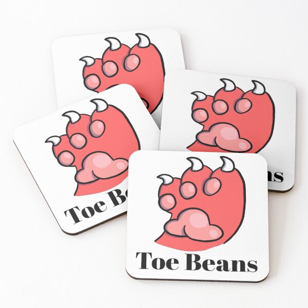 Item preview, Red Paw Pink ToeBeans With Text designed and sold by DolmanceWorks.
