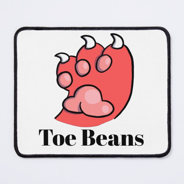 Item preview, Red Paw Pink ToeBeans With Text designed and sold by DolmanceWorks.
