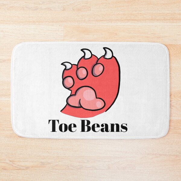 Item preview, Red Paw Pink ToeBeans With Text designed and sold by DolmanceWorks.