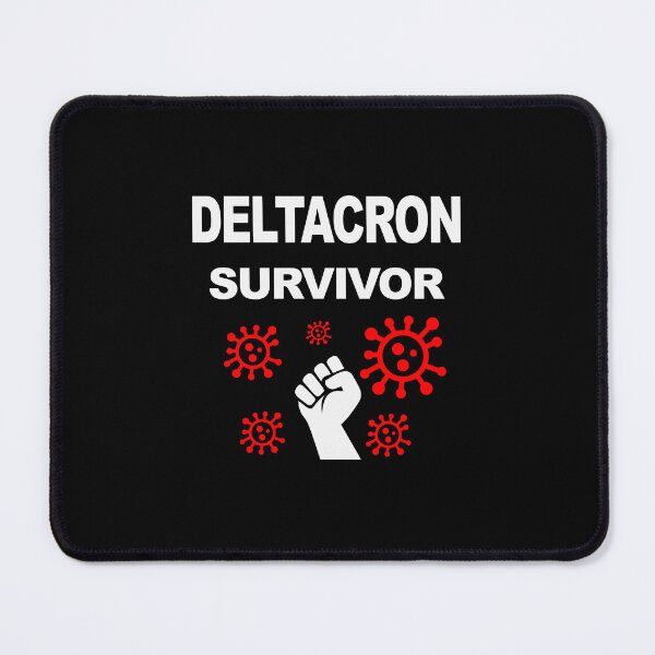 Item preview, Deltacron Survivor, Virus Immunity, Immune System, Omicron Immunity, Survived Delta Omicron Virus Variant 2021, Vaccination Complete, Fully Vaccinated, Vaccine Saves Lives, dark designed and sold by Max-Wear.