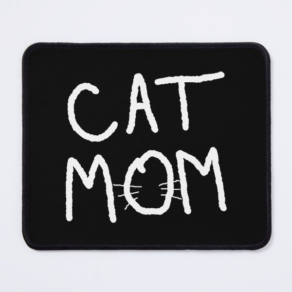 Item preview, Cat Mom in Handwriting designed and sold by Catspeople.
