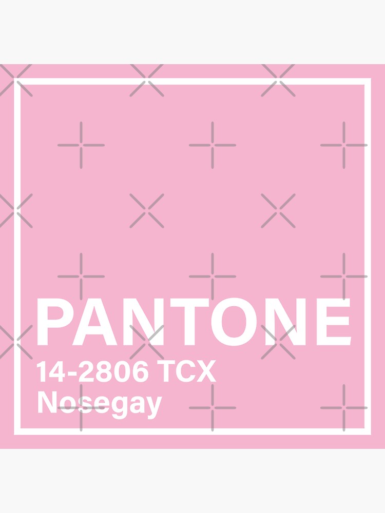 PANTONE 14-2806 TCX Nosegay , pink | Sticker