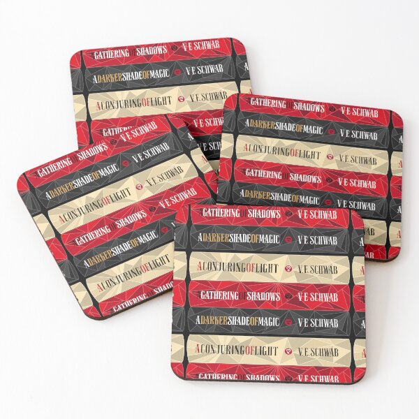 Item preview, A Darker Shade Of Magic by V. E. Schwab Book Spines designed and sold by WondrousDoodles.