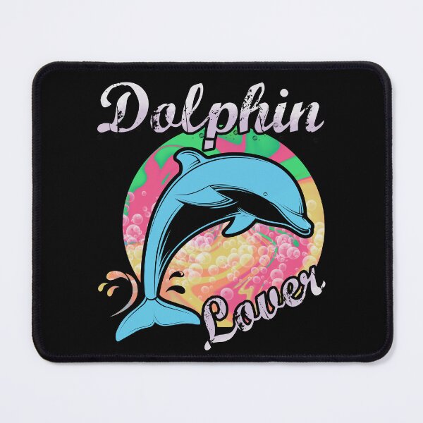 Item preview, Dolphin lover multicoloured design designed and sold by TipTopTapo.