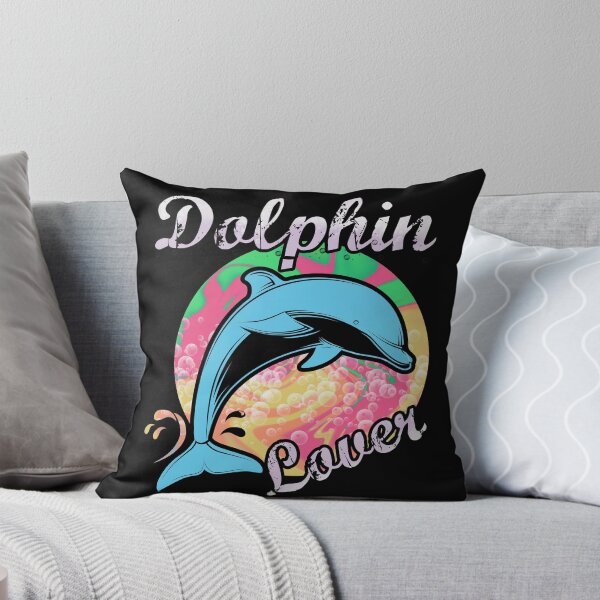 Item preview, Dolphin lover multicoloured design  designed and sold by TipTopTapo.