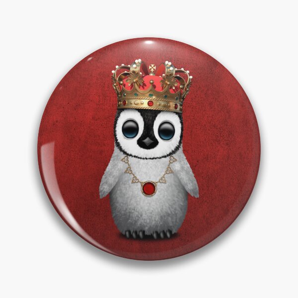 Item preview, Cute Royal Penguin Wearing Crown designed and sold by JeffBartels.