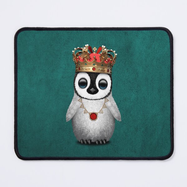 Item preview, Royal Penguin Wearing Crown Blue designed and sold by JeffBartels.
