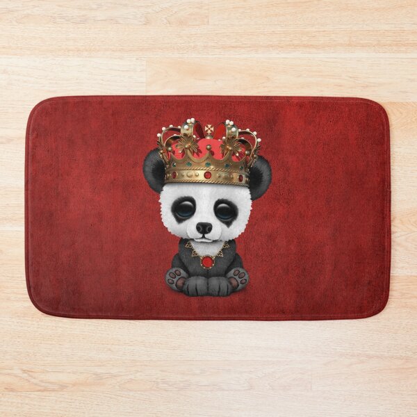 Item preview, Cute Royal Panda Bear Wearing Crown  designed and sold by JeffBartels.