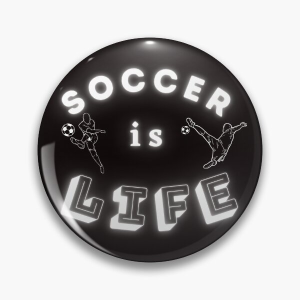 Item preview, Soccer is life. designed and sold by Design Vibes.