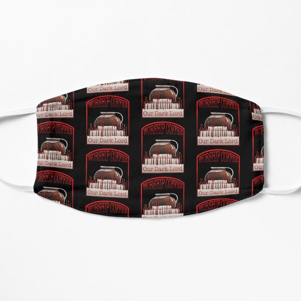 Worship Coffee Flat Mask