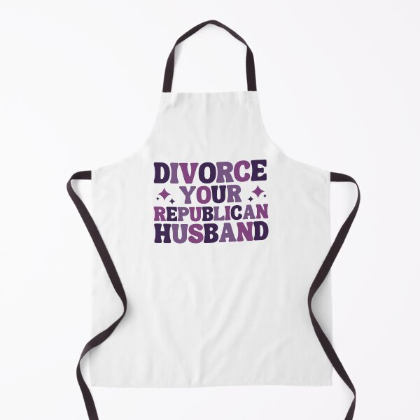Item preview, Divorce Your Republican Husband Funny Feminist Quote designed and sold by saltyfoxprints.