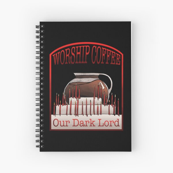 Worship Coffee Spiral Notebook