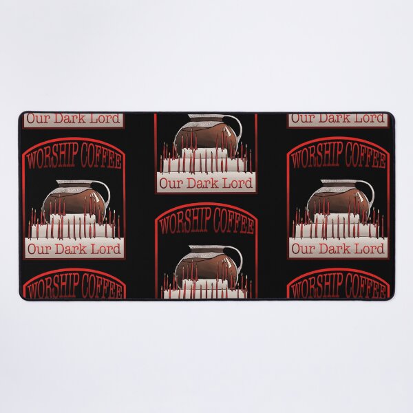 Worship Coffee Desk Mat