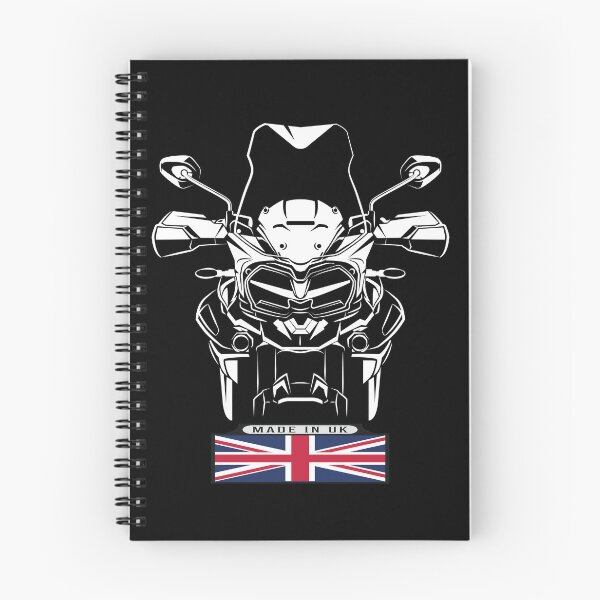 Item preview, English 1200 Adventure Tiger Motorcycle 800 XC Lover Made in UK Off Road Rider England Flag designed and sold by Vrabis.