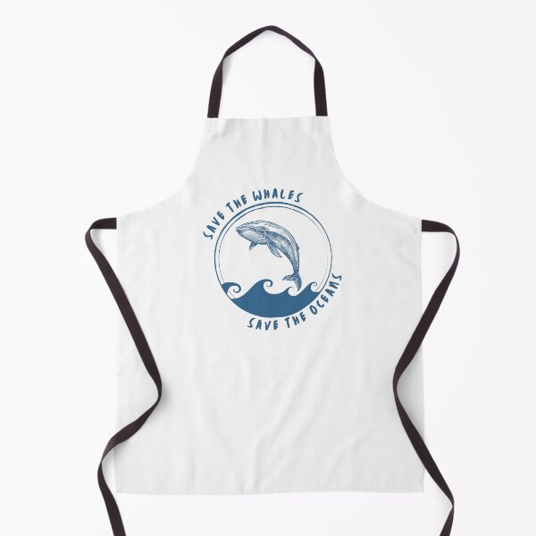 Item preview, Save The Whales Save The Oceans blue designed and sold by EsraaBaniOdeh.