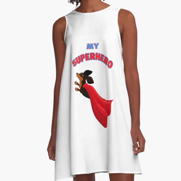 Item preview, Superhero Dachshund designed and sold by HugYourself.