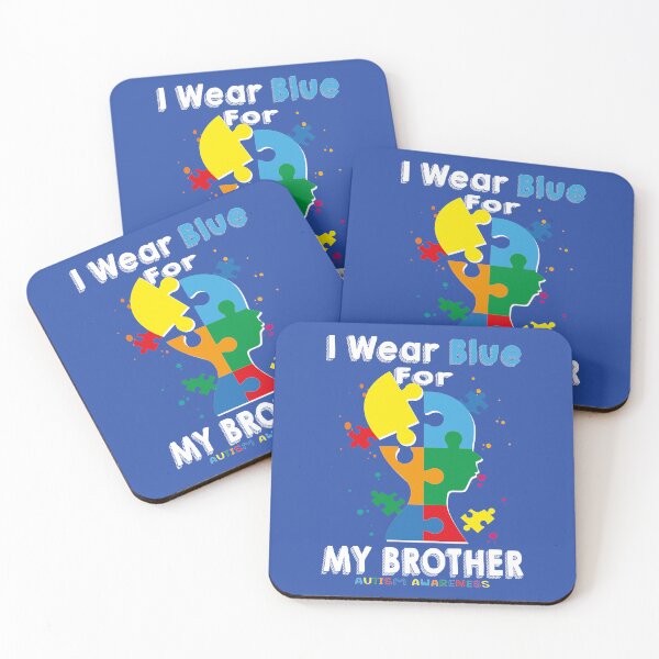 Item preview, I Wear Blue For My Brother Autism Awareness designed and sold by MqHStore.