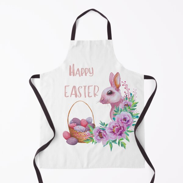 Item preview, HAPPY EASTER BUNNY EGGS IN BASKET designed and sold by Affyboss6.
