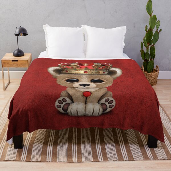 Item preview, Cute Royal Bear Wearing Crown designed and sold by JeffBartels.