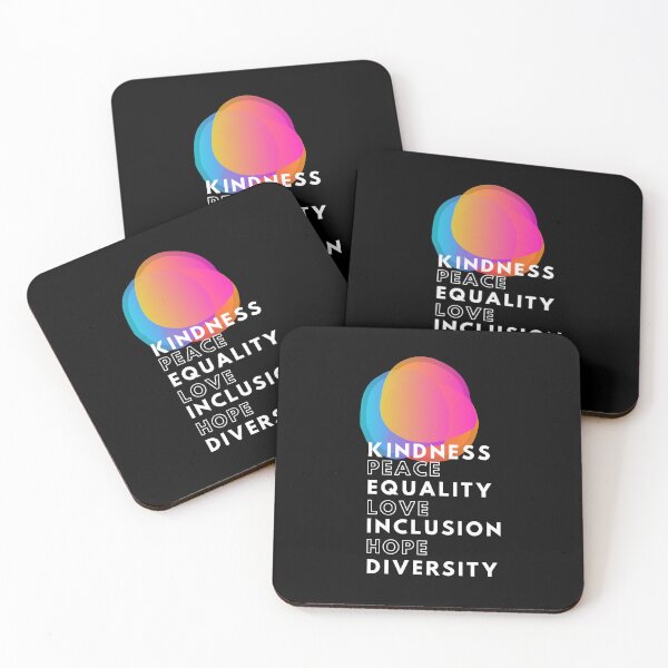 Item preview, Peace Love Inclusion Equality Diversity Human Rights T-Shirt designed and sold by Lanna999.