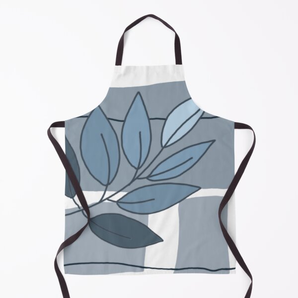 Item preview, Blue colour palette leaves design designed and sold by Sanaura.