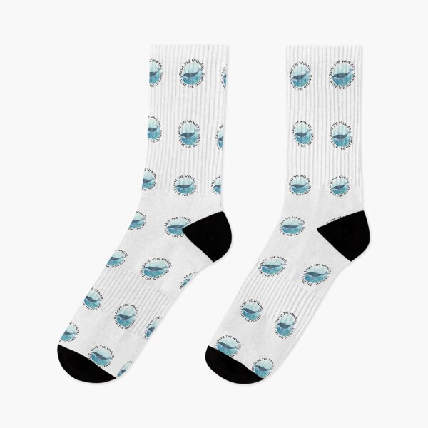 Item preview,  Save The Whales Save The Oceans blue whale designed and sold by EsraaBaniOdeh.