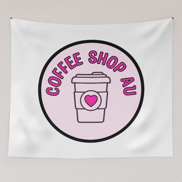 Item preview, Coffee Shop AU designed and sold by Say Hey Kate.