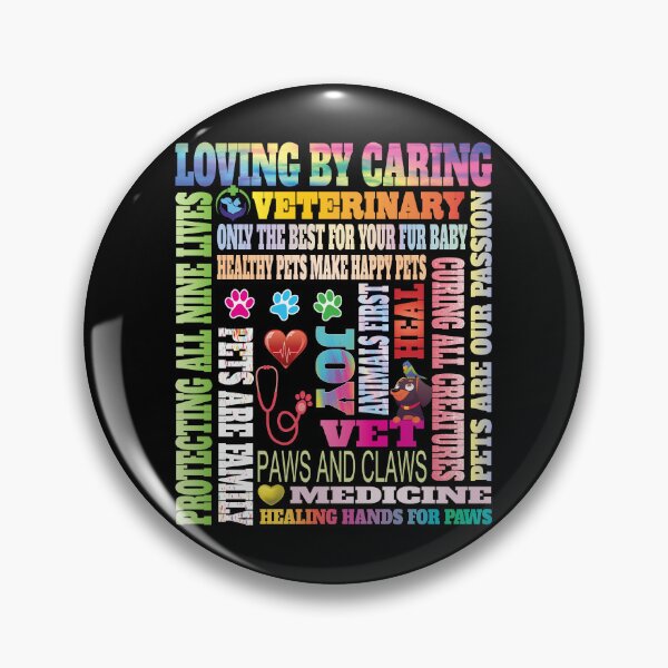 Item preview, Fun Paw Print Heartbeat Veterinarian Vet Tech Kennel Phrases  designed and sold by angy2017.