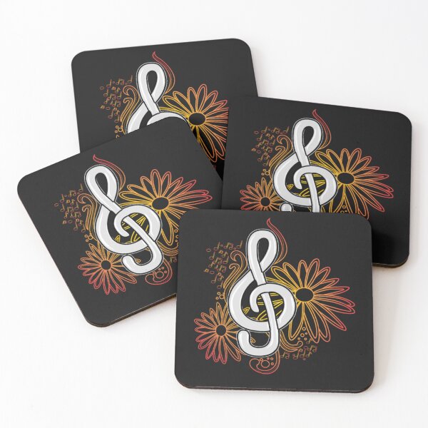 Item preview, Clef Feeling Flower Music birthday designed and sold by ClamenTaon.