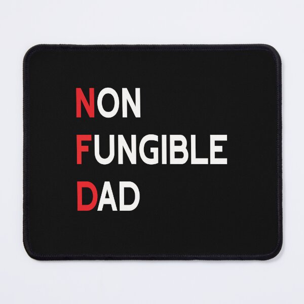 Item preview, Non Fungible Dad Funny Crypto Humor Dad Gift designed and sold by SharpThreadZ.