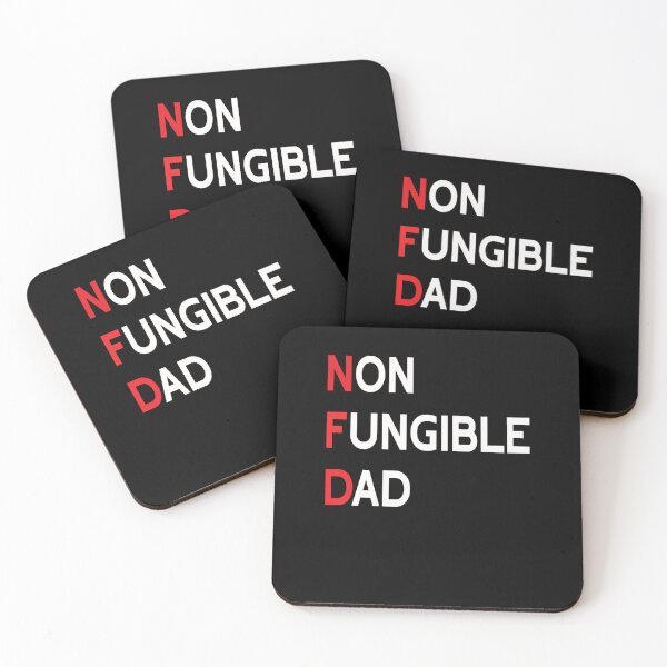 Item preview, Non Fungible Dad Funny Crypto Humor Dad Gift designed and sold by SharpThreadZ.
