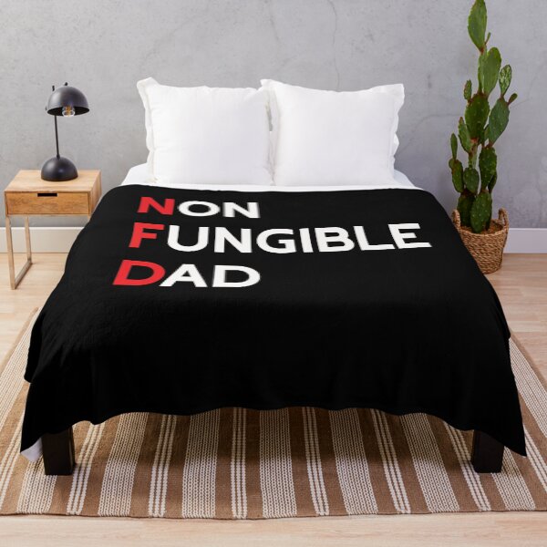 Item preview, Non Fungible Dad Funny Crypto Humor Dad Gift designed and sold by SharpThreadZ.