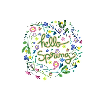 Artwork thumbnail, Hello Spring by SagaciousDesign