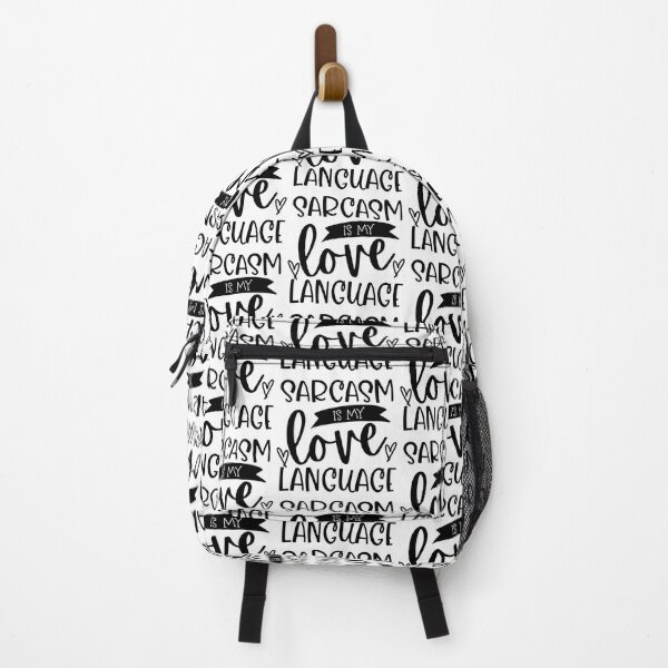 Item preview, Sarcasm Is My Love Language. Funny Sarcastic Love Language Quote. designed and sold by That Cheeky Tee.