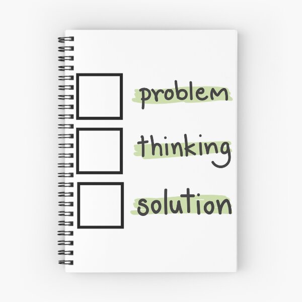Item preview, problem thinking solution designed and sold by yasarh.