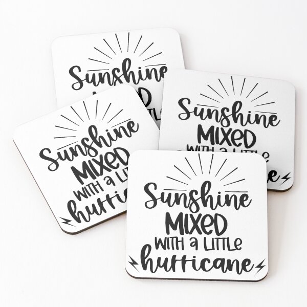 Item preview, Sunshine Mixed With A Little Hurricane. Sassy Quotes and Sayings. designed and sold by That Cheeky Tee.
