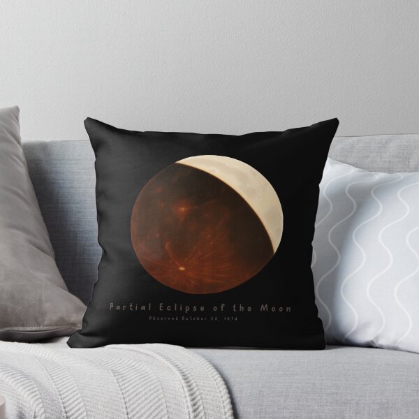 Item preview, Partial Eclipse of the Moon by E. L. Trouvelot designed and sold by see-the-fox.