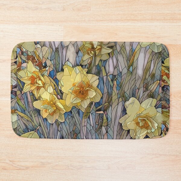 Item preview, Sabrina Farmer Art - Daffodils Mosaic designed and sold by sabrinart42.