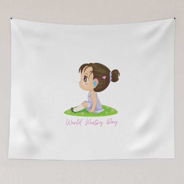 Item preview, World Poetry Day designed and sold by Yuki4art.