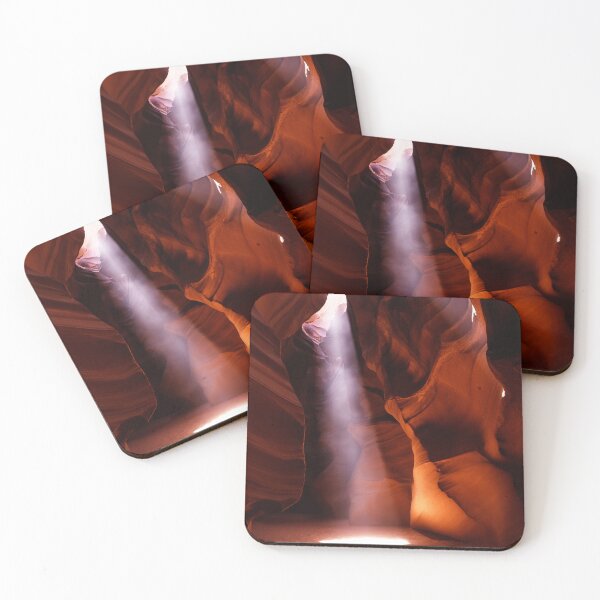 Item preview, Light beams into an Arizona "slot canyon" near Page, Arizona designed and sold by OrcaNature.