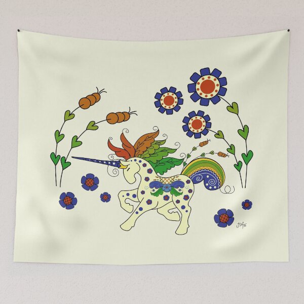Item preview, Swedish Unicorn designed and sold by Patterns and critters.