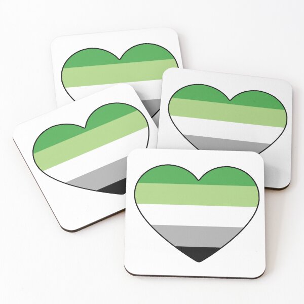 Item preview, Aromantic Pride Heart designed and sold by littlegrnhat.